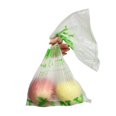 China 100% Biodegradable and Compostable Fruit Cornstarch Garbage Bag 100% Biodegradable Vegetable Bag On Roll Eco-friendly for sale