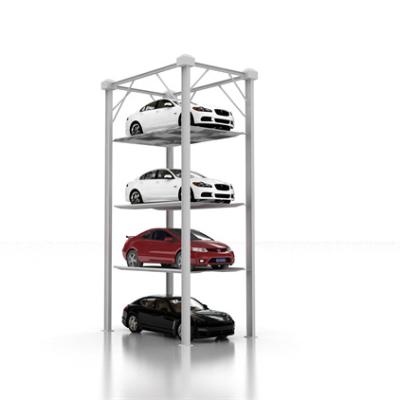 China Durable Wholesale Best 4 Stacker Home Simple Structure Use Automatic Car Parking Lift for sale