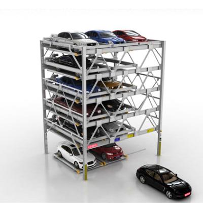 China Original Residential Property Automatic Double Parking Platform Scissor Car Parking Lift for sale