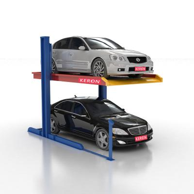 China Wholesale Cheap Double Decker Smart Car Parking System Car Stacker Lift 5000x1850x1550mm for sale