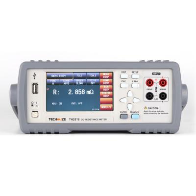 China 4 1/2 Colorful LCD Touch Display. TH2516 DC Resistance Tester Micro Ohmmeter TH2516 plc Resistance tester for sale