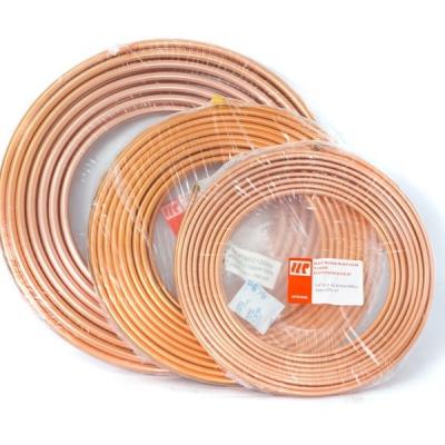 China Air Condition or Fridge Pancake Coil Refrigeration Coil Copper Pipe Copper Tube for Fridge for sale