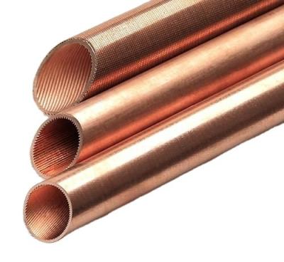 China China best seamless ASTM B280 1/4 3/8 1/2 5/8 3/4 copper tube/copper pipe for air conditioner and refrigerator application for sale