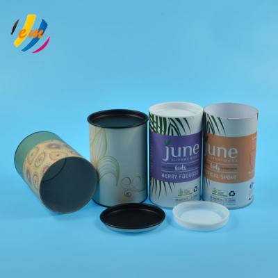 China Recyclable Custom Cylindrical Cardboard Tubes For Food Packaging for sale