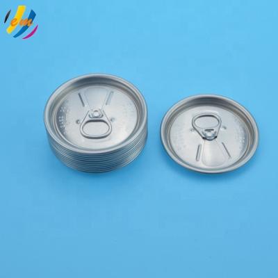 China 57mm DRUNK or RPT Non Refillable Aluminum Juice Can Lids for sale