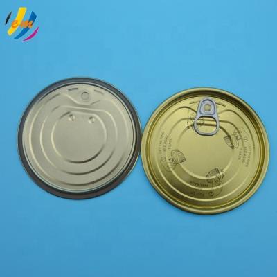 China 401# 99mm Non-Refillable Tinplate Easy Open Cover For Canned Food for sale