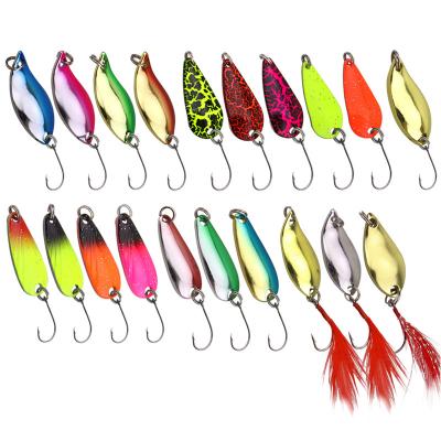 China 20pcs Spinner Fishing Lure Set LS002 for sale