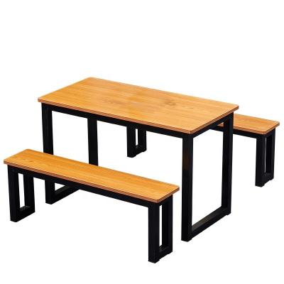 China (Size) fashionable and simple color family dining tables adjustable wooden restaurant only for sale