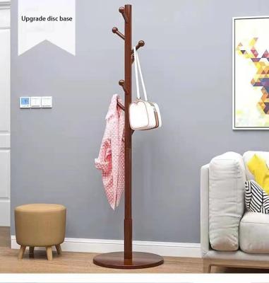 China Wooden Hanger (Other) Floor Adjustable Free Tree Hanger for sale