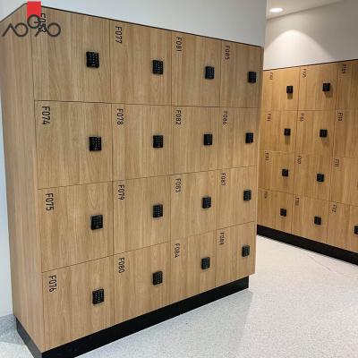 China AOGAO Waterproof Sports Equipments Customize School Hpl Electronic Locker System for sale