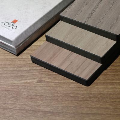 China AOGAO 12mm Modern Compact Laminate Board Wood Grain Toilet Compartment Door Panel for sale