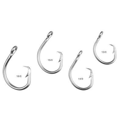 China STAINLESS STEEL stainless steel tuna circle hook for aplet fishing for sale