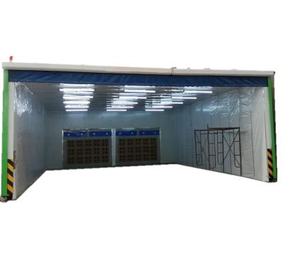 China Auto Maintenance Movable /Retractable/Portable Folding Car Spray Paint Booth From Building Material Stores China Manufacturer for sale