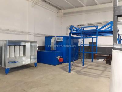 China Building Material Shops Europe Model Popular Industrial Metal Coating Machinery 7000*4000*3000 Mm Motor Baking Furnace for sale