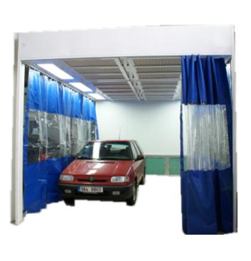 China Auto Maintenance Preparation Bays With Explosion-proof Preparation Bay 6900*3900*2700 mm for sale