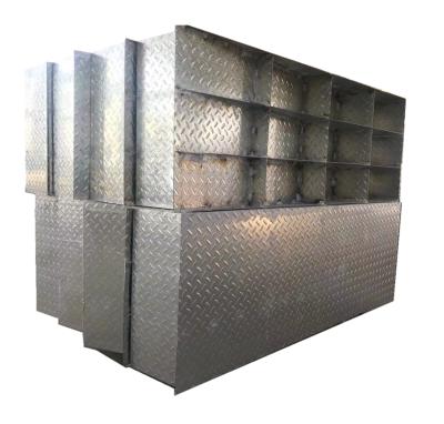 China 2.3mm Diamond Plate Spray Booth Ramp / Accessories 2.3mm Diamond Plate Spray Booths For Sale for sale