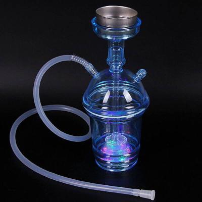 China Wholesale Eco-Friendly Portable Cup Car Shisha Car Electronics Wookah Shisha Shisha Hookah Travel Hookah With Led Light for sale