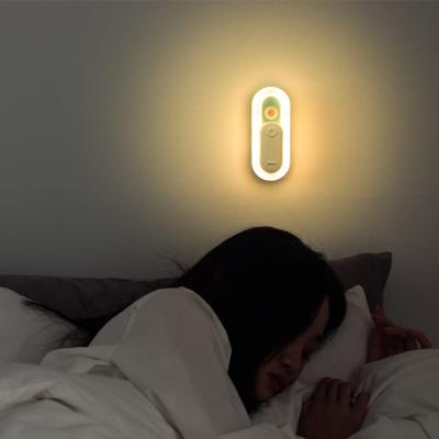 China 2022 JANPIM Modern Smart OEM LED Induction Light Human Sensor Lamp For Bed With Magnetic Slide Switch for sale