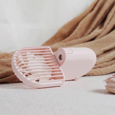 China Janpim design car MINI Fan Portable rechargeable with humidification function and 1200mah Li-ion battery, 25ml water tank 2-3 hours for sale