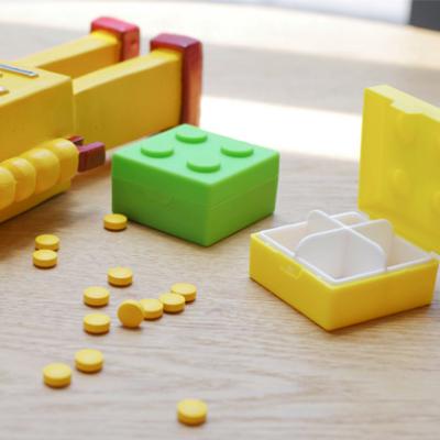 China 2019 New Wholesale Lego Pill Storage Case For Traveling And Privacy for sale