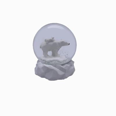 China Europe Wholesale Supplier High Quality Resin Glass Snow Globe Souvenir for sale