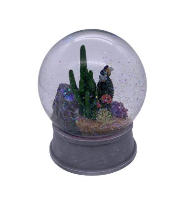 China Custom Mini Souvenir Glass Christmas Design New Art & Craft Supplies Resin Snow Globe Home Decor Home Furniture Set for sale