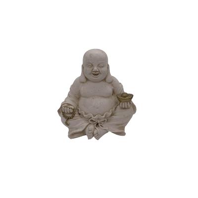 China Direct Sale Resin Buddha Antique Hand Painted Statue From Global Trader For Home Decoration Crystal Ball for sale