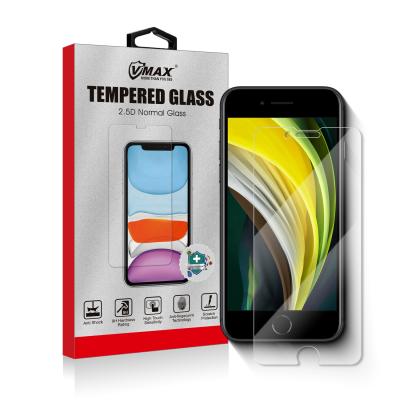 China Mobile Phone Factory Manufacturing 2.5D 9H 0.33MM Mobile Phone Screen Protector For Iphone SE3 Tempered Glass for sale