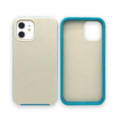 China Anti-drop TPU PC Phone Case For iPhone 12 11 Pro X XR XS Max Max 2020 Matte Back Shockproof Bumper Cover for sale