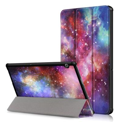 China Simple 10.1 inch Tablet Easy Case for Huawei Mediapad T5 10 Flip Universal Cover Case for sale