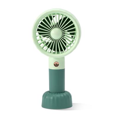 China New Design USB Rechargeable Battery Powered Outdoor Handheld Fan Mini Fan Portable Mini Cooler Outdoor for sale