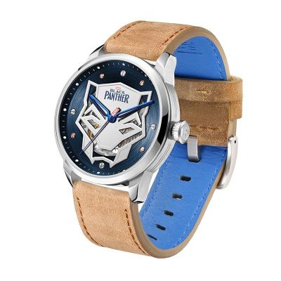 China Fashionable Water Resistant Wonder Panther Hollow Dial Movement Automatic Men's Mechanical Watch for sale