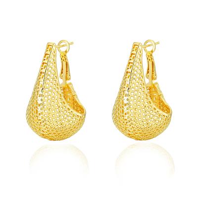 China Trendy new creative irregular copper jewelry wholesale fashion earrings trend 2021 women's earrings for sale