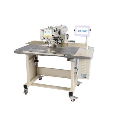 China SUPER-FAST Automatic Programmable Industrial Bags and Electronic Computer Wallet Shoes Pattern Direct Drive Lockstitch Sewing Machine for sale