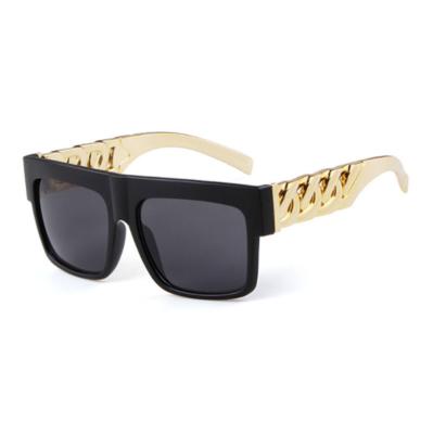 China Fashion sunglasses sunglasses big frame cavity hip-hop sunglasses hemp rope temple glasses for sale