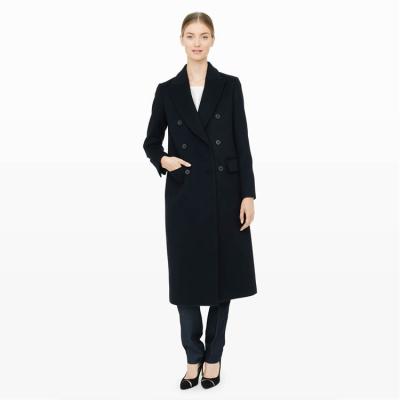 China Winter anti-shrink cashmere long women coat, long coat for women for sale