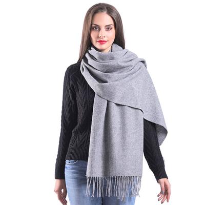 China Wholesale Inner Mongolia Solid 100% Luxury Cashmere Scarf Pashmina Kaschmir Shawl for sale