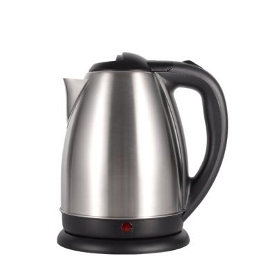 China 360 Degree Home Appliances New Design 1.8L Stainless Steel Travel Electric Tea Kettle Low Rotation Portable Water Kettle for sale