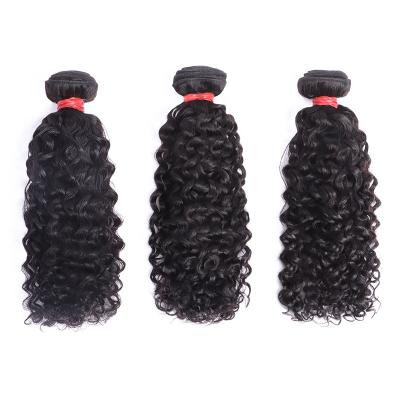 China Hot Selling 8A 10A 12A High Grade Color 100% Natural Deep Curly Virgin Hair Natural Black Black Bundles for sale