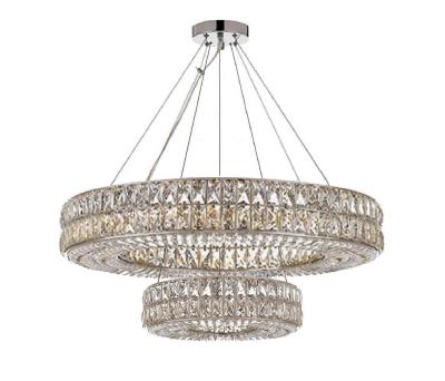 China Modern Villa Decoration Hotel Lamp Chandliers Luxury Crystal Chandelier Hanging Around Modern Crystal Pendant Lamp Crystal Lighting for sale