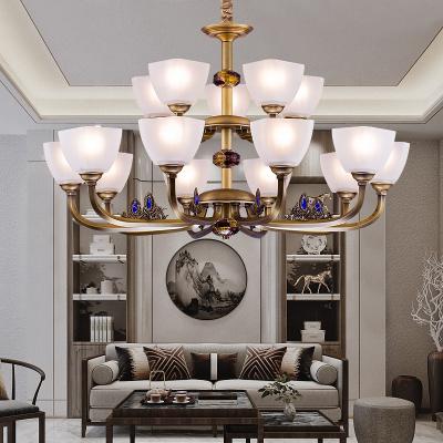 China Hot Selling Modern Brass Chandelier Chandelier Wholesale Modern Chandelier Chandelier Lighting Modern Brass Hot Sale Decoration Living Room Lights Pendant Lamp for sale