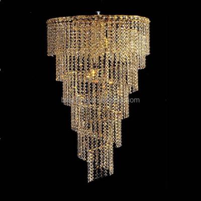 China Crystal Classic small Crystal Chandaliers in Turkey Traditional 40cm W x 120cm H for sale