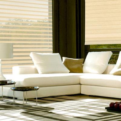 China Popular Shangri La Window Shades Zebra Blinds Upper Open Method à venda