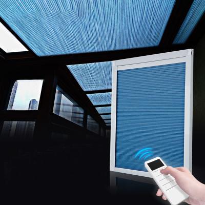 China Electric Honeycomb Blinds Environment Friendly 50% - 100% Blackout Te koop