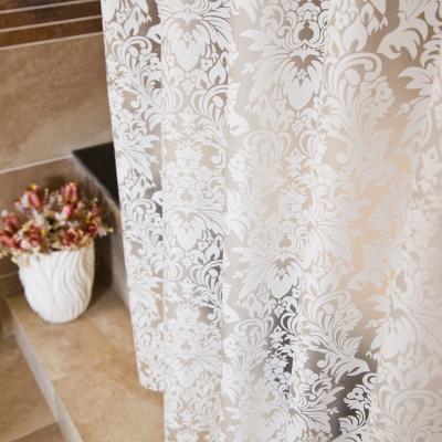 China Clear Peva 13Ps Clear Shower Bathroom Curtain Vintage Pattern Type Te koop