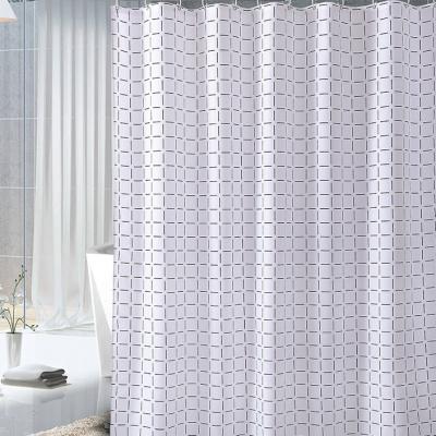 Κίνα 30 Colors Luxury Shower Curtain Sets Bathroom Curtain Plus Polyester προς πώληση