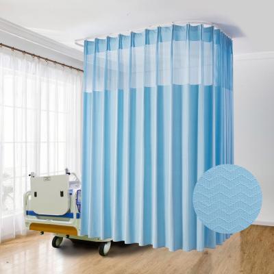 中国 Icu Hospital Curtain Movable Mesh Track For Ward Partitions Beds Blinds 販売のため