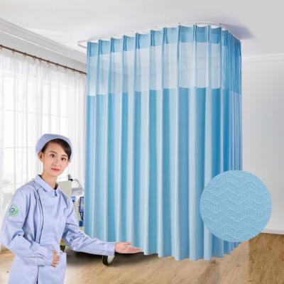 中国 Disposable Hospital Curtain Medical Privacy Mesh Partition Ward Curtains 販売のため