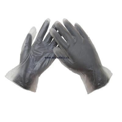 China Thin Disposable Vinyl Barber Gloves Clear Examination For Daily Use for sale