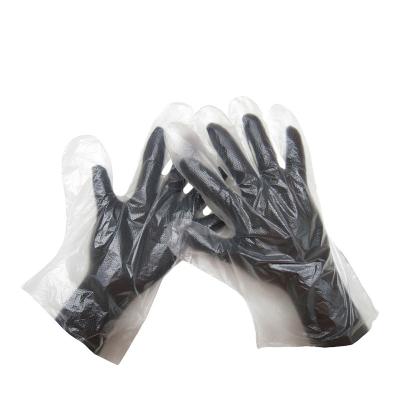 China Single Use Clear Powder Free Disposable Vinyl Gloves for sale